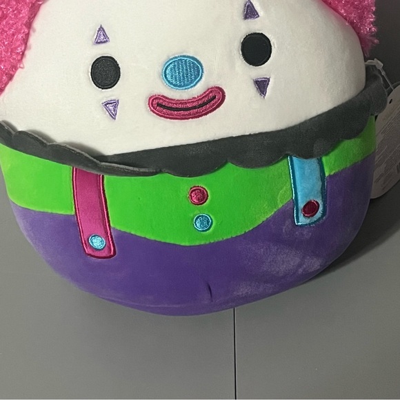 Squishmallow Umberto the Clown Blacklight Squad 8” NWT - Picture 13 of 14